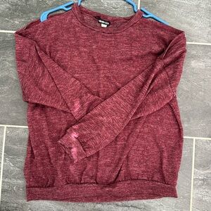 Heimish USA cold shoulder sweater size large